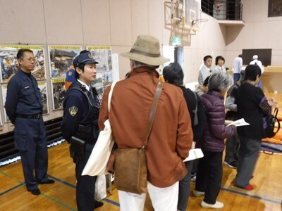 写真：啓発コーナー