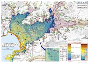 地図：ハザードマップ