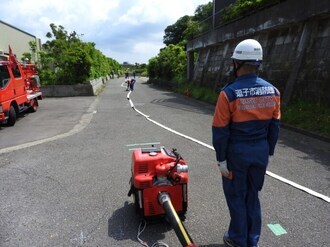 写真：操法訓練2