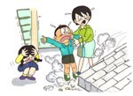 イラスト：地震直後の行動3