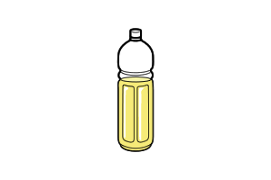 イラスト:廃食用油