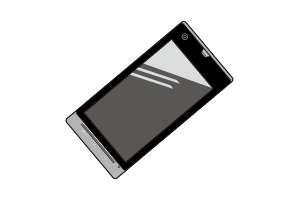イラスト:スマートフォン