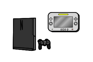 イラスト:ゲーム機