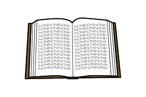 イラスト:リサイクルできない紙以外の素材が付着しているもの7