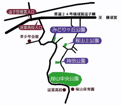 地図：案内図