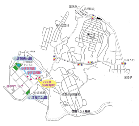 地図：案内図