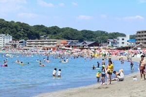 写真：逗子海岸海水浴場