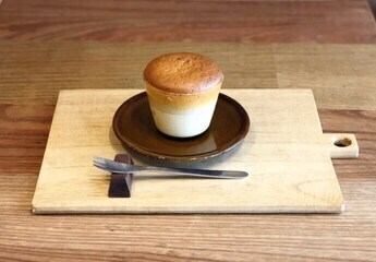 写真:かすてらプリン