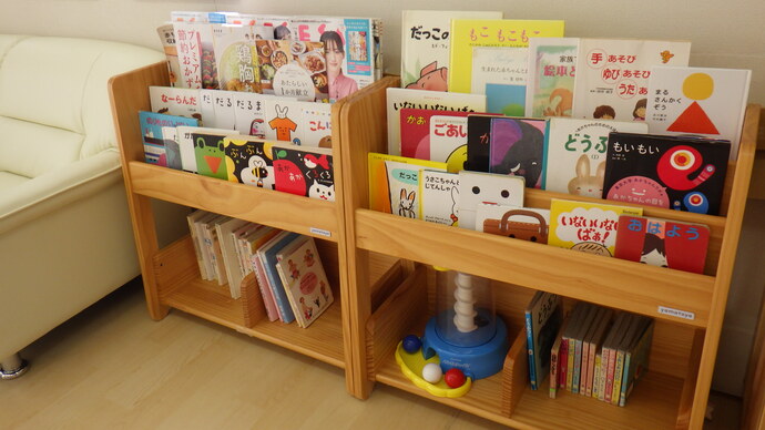 写真:図書コーナー