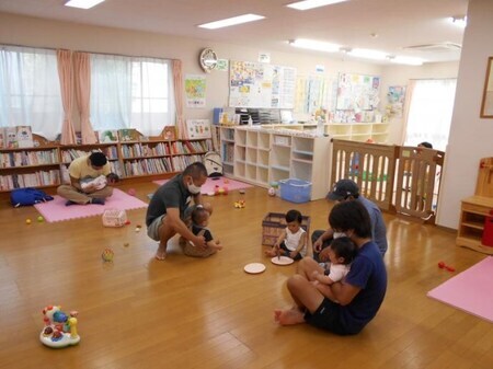 写真：お父さんの日の様子