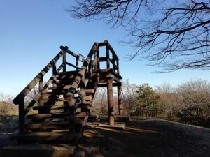 写真：山頂の展望台