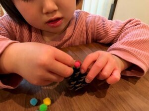 写真：デコレーションの様子