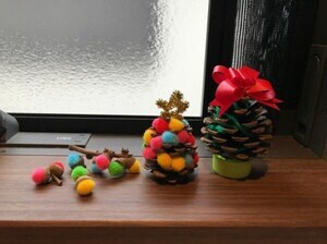 写真：クリスマスコーナー