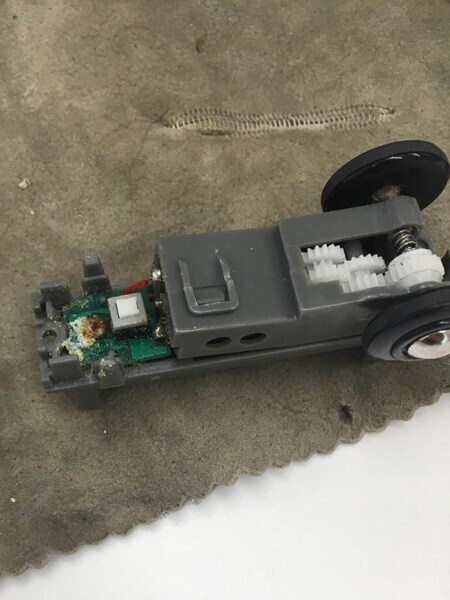 写真：電車のおもちゃ