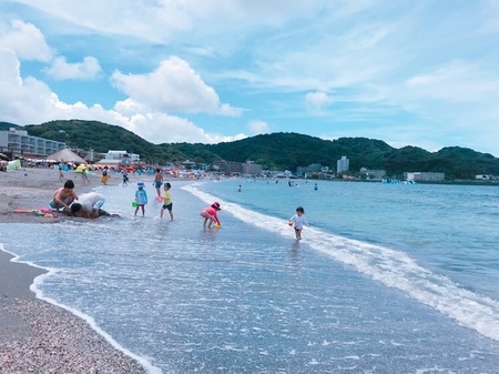 写真：逗子海水浴場