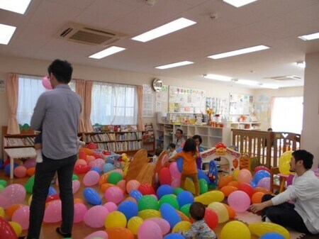 写真：お父さんの日の様子