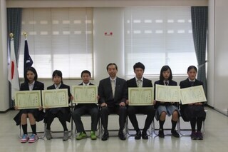 写真:平成26年度表彰1