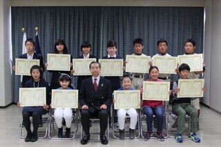 写真:平成27年度表彰1