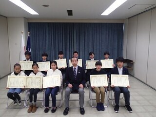 写真:平成28年度表彰1
