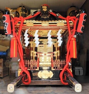写真:神輿