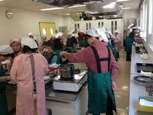 写真:調理の様子