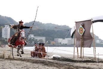 写真：流鏑馬