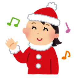 イラスト：クリスマス仮装