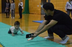 写真：赤ちゃんレース