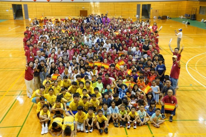 写真：550人が集まりました