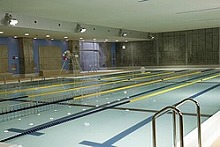 写真：市民交流センターの屋内温水プール