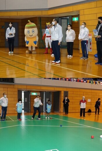 写真：2021スポーツの祭典の様子（12月12日撮影）