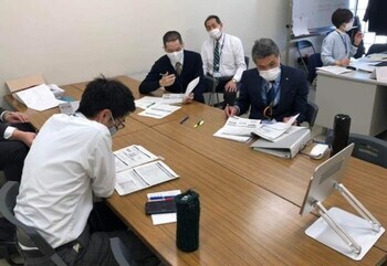 写真：新型コロナワクチンにおける厚生労働省によるオンライン形式の説明会（2月17日撮影）