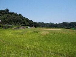 写真：病院建設予定地