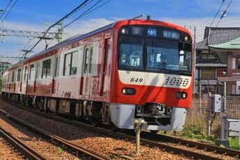 写真：走行する京浜急行車両の様子