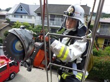 写真：髙橋消防士