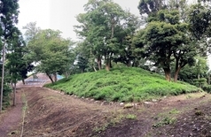 写真:長柄桜山古墳群第1号墳全景