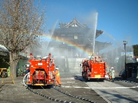 写真：消防訓練の様子2