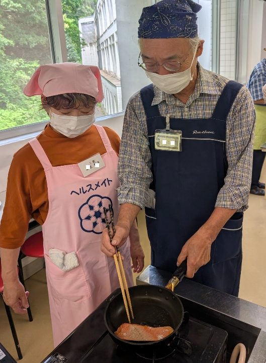 作業中