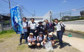 田越川一斉清掃