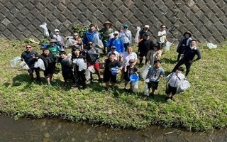 田越川一斉清掃