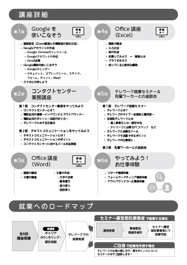 セミナーチラシ　ウラ