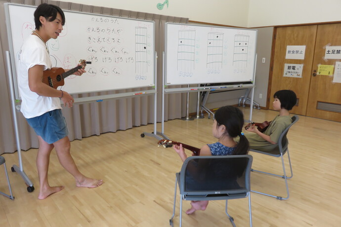 ウクレレ講座写真