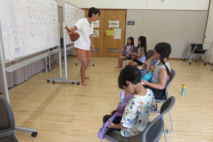 ウクレレ講座写真