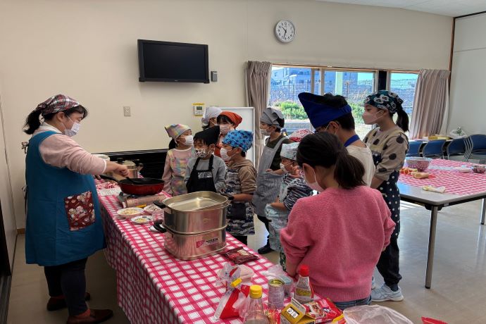 クッキング講座写真