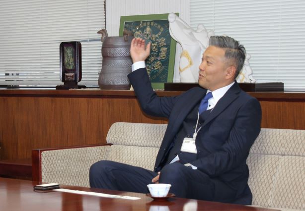 写真：市長対談