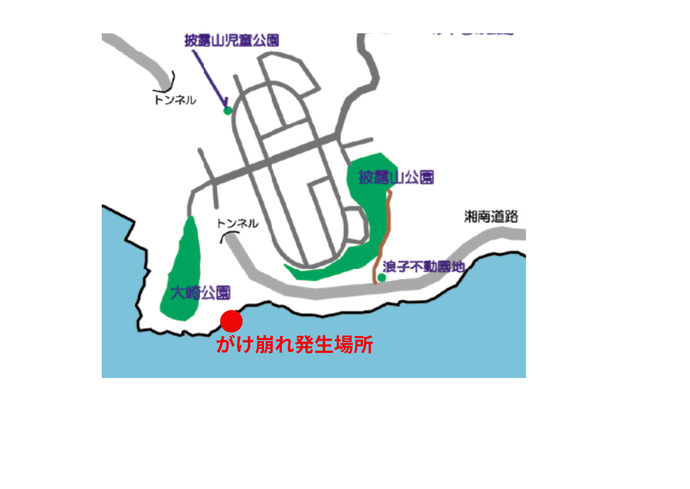 大崎公園の位置図