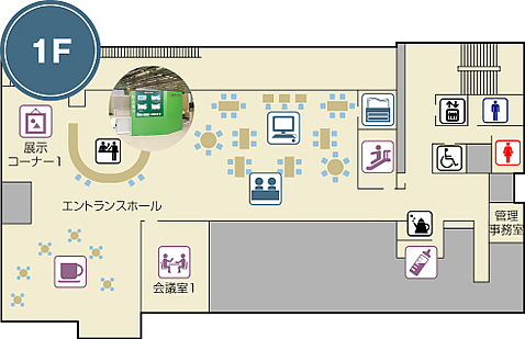 1階フロアマップ