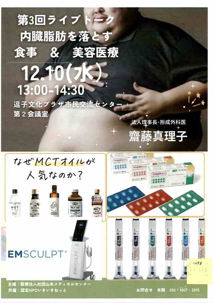 内臓脂肪を落とす食事＆美容医療