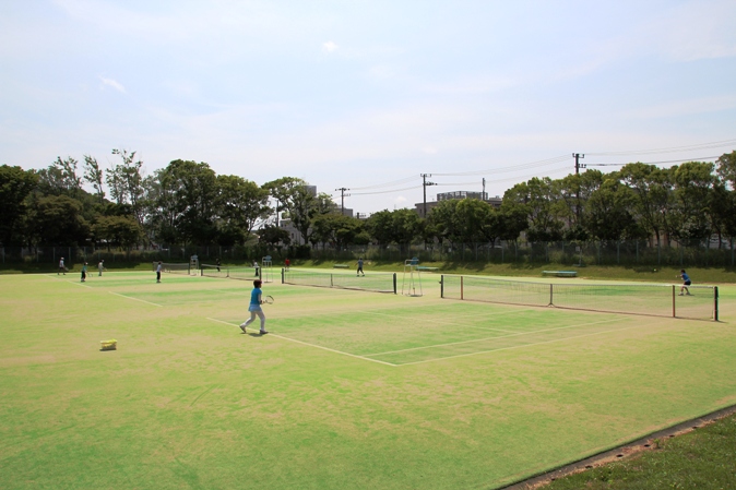 写真：第一運動公園　テニスコート